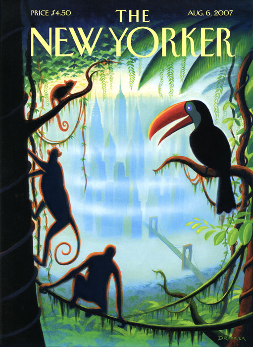 The New Yorker cover, par Eric Drooker