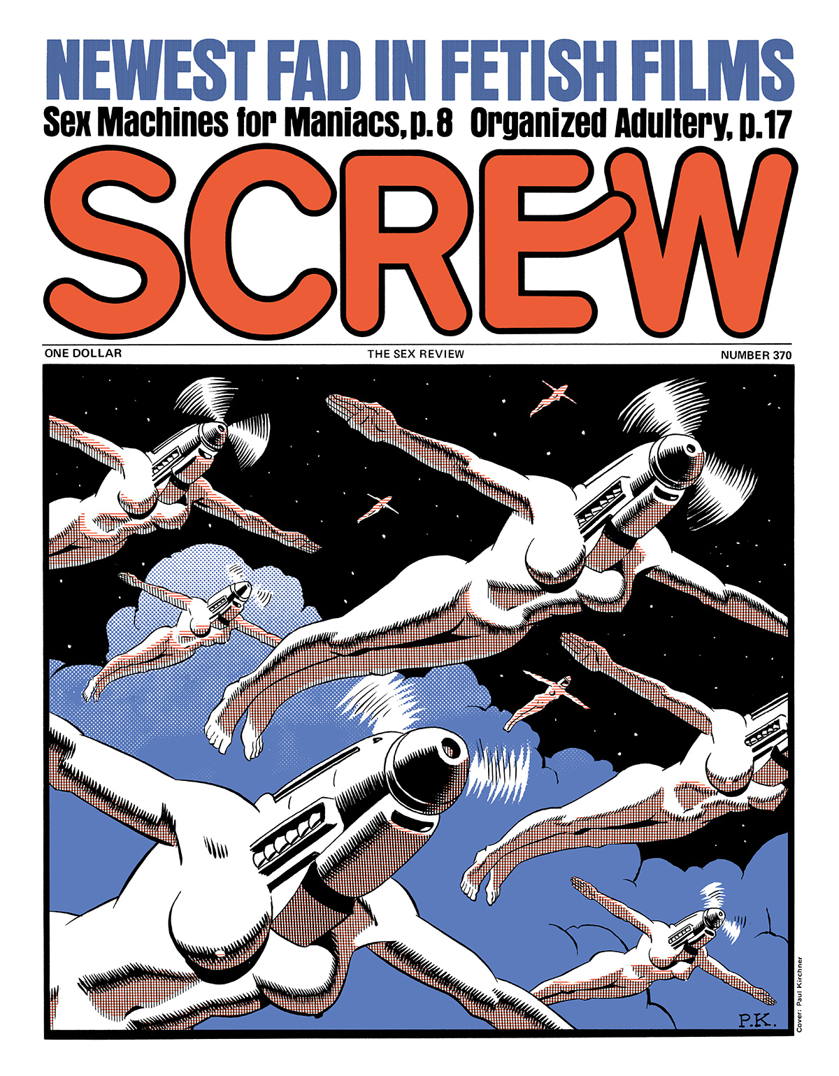 Screw magazine, par Paul Kirchner