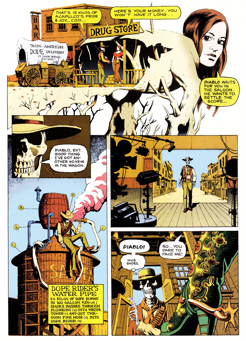 Dope Rider, Taco Belle, par Paul Kirchner