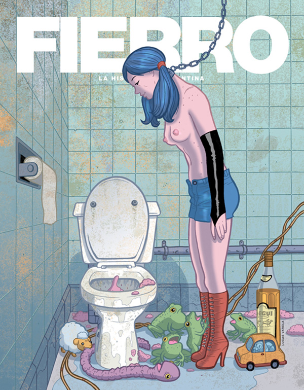 Couverture de Fierro par Lucas Varela