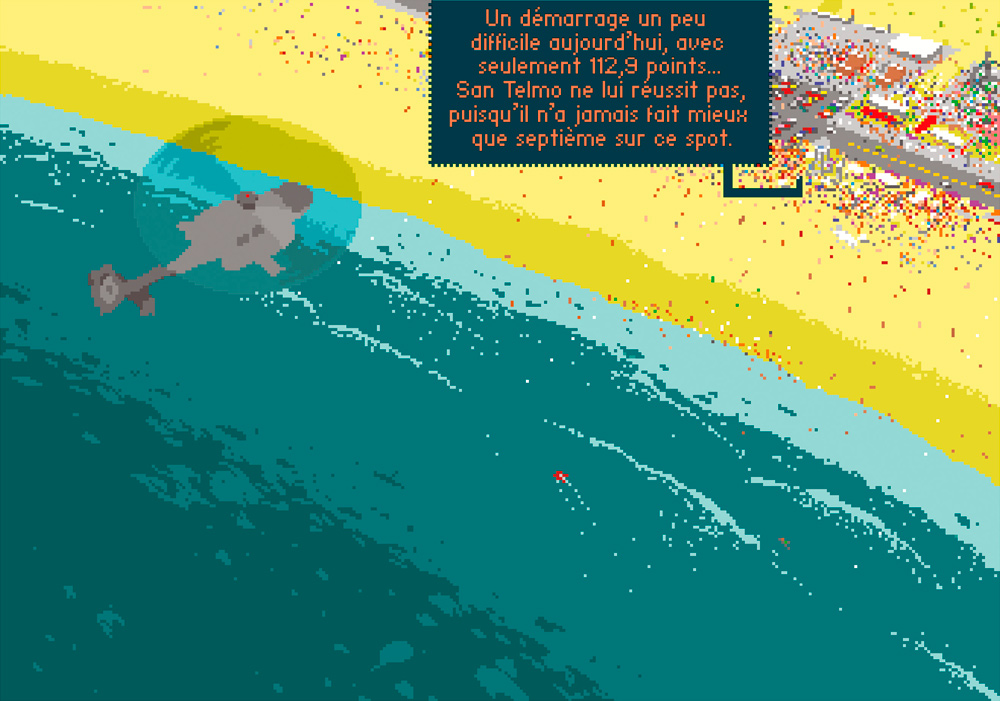 La vague gelée, extraits