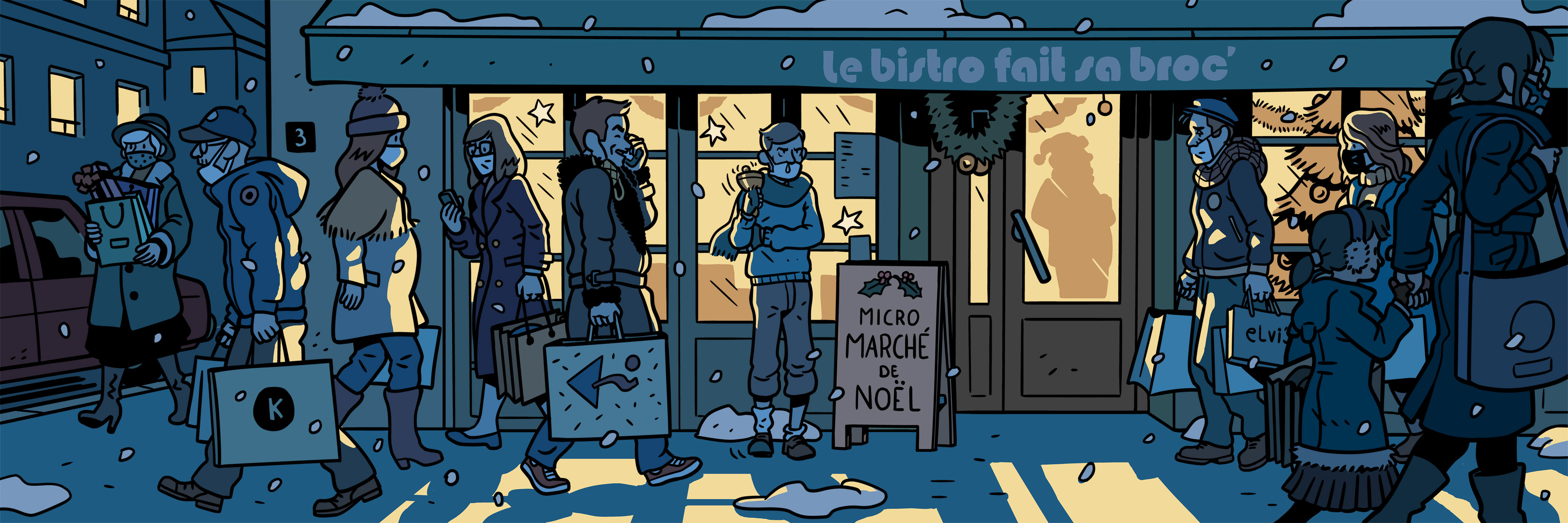 Micro marché de noël